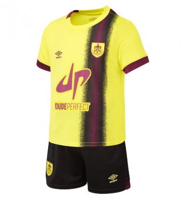 Burnley Segunda Equipación Niños 2023-24 Manga Corta (+ Pantalones cortos)